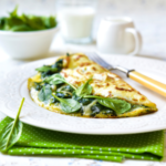 Omelete de Espinafre